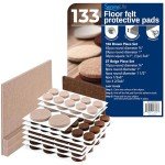 Serenelife 133-Piece Felt Pads for Floor Protection