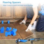 40PCS 2-in-1 Flooring Spacers for Easy Installation