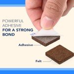 Serenelife 133-Piece Felt Pads for Floor Protection