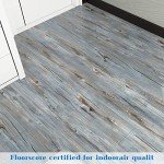 Peel and Stick Waterproof Wood Look Floor Tiles