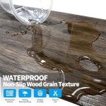 ATOPOSE Peel and Stick Vinyl Plank Flooring - Aged Walnut