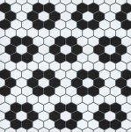 Biscotto Peel & Stick Floor Tiles in Black