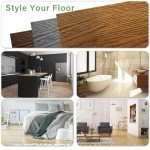 Brown Stone Peel and Stick Vinyl Floor Tiles