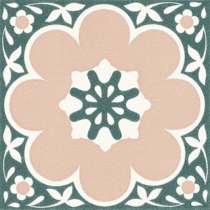 Pink Daphne Peel & Stick Vinyl Floor Tiles