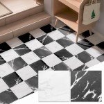 30-Pack Peel and Stick Vinyl Floor Tiles