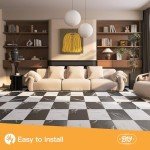 30-Pack Peel and Stick Vinyl Floor Tiles