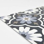Sevilla Multicolor Peel & Stick Floor Tiles