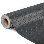 TUFFIOM Diamond Plate Garage Floor Mat Roll