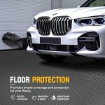 TUFFIOM Diamond Plate Garage Floor Mat Roll