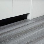 Grey Wood Grain Peel and Stick Floor Tiles
