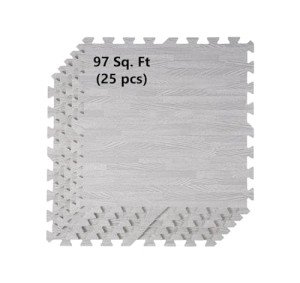 Nisorpa 97 Sq. Ft. Interlocking Foam Floor Tiles