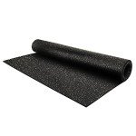 1/4" Tough Rubber Flooring Roll - 4'x10' Tan