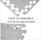 Nisorpa 97 Sq. Ft. Interlocking Foam Floor Tiles