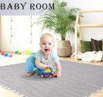 Nisorpa 97 Sq. Ft. Interlocking Foam Floor Tiles