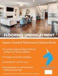 Prime Unicorn Flooring Underlayment - 100 Square Feet