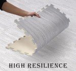 Nisorpa 97 Sq. Ft. Interlocking Foam Floor Tiles