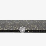 1/4" Tough Rubber Flooring Roll - 4'x10' Tan