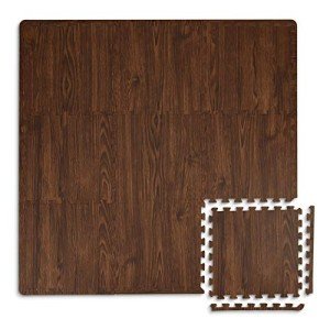 Brown Craftsman Interlocking Floor Tiles - FloorPops