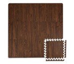 Brown Craftsman Interlocking Floor Tiles - FloorPops
