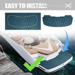 EVA Foam Marine Mat for Boats - Dark Grey/Blue