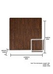 Brown Craftsman Interlocking Floor Tiles - FloorPops
