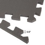 24-Pack EVA Foam Mat Tiles for Gym & Playroom