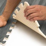 Interlocking Foam Wood Floor Mats - 16 Tiles