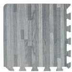 Interlocking Foam Wood Floor Mats - 16 Tiles