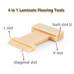 Versatile 4-in-1 Laminate Flooring Installation Tools