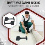 Zimpty 2PCS Carpet Tucking Tool Set