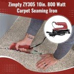 Zimpty ZY305 10" Carpet Seaming Iron 800W