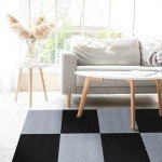 Peel and Stick Carpet Squares - 10 Tiles, 40 sq ft