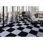 Peel and Stick Carpet Tiles - 12 Pack