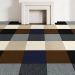 Multicolor Peel and Stick Carpet Tiles, 20 Pack