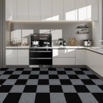 Black Peel and Stick Carpet Tiles - 25 Pack