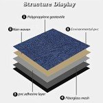 20-Pack Light Grey Carpet Floor Tiles 20x20 Inch