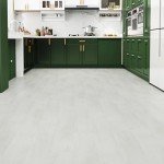 White Wash Maple Peel and Stick Vinyl Flooring Planks