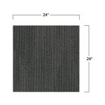 Mohawk Elite 24" Berber Carpet Tile - Black Bird