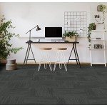 Mohawk Elite 24" Berber Carpet Tile - Black Bird