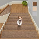 Linen Non-Slip Stair Treads for Wooden Steps