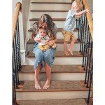 Linen Non-Slip Stair Treads for Wooden Steps