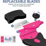 Double-Edged Razor Blade Scraper with 10 Blades
