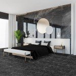 Self-Adhesive Smoke Marble Vinyl Floor Tiles