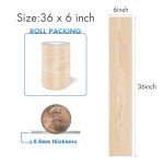 Waterproof Peel and Stick Vinyl Floor Tiles - 36 Pack