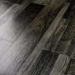 Livelynine 36-Pack Black Wood Peel and Stick Tiles