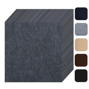 20 Pcs Peel and Stick Carpet Tiles 24"x24