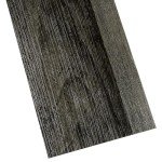 Livelynine 36-Pack Black Wood Peel and Stick Tiles