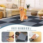 20 Pcs Peel and Stick Carpet Tiles 24"x24