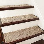 Non-Slip Carpet Stair Treads for Wood Steps