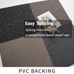 24 Non-Slip Carpet Tiles - Easy DIY Installation